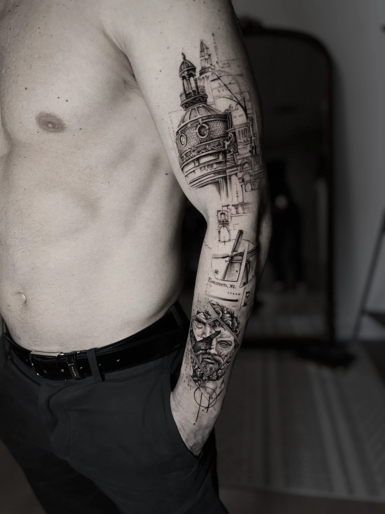 Tatuaje de autor de Guilhermo Gontijo, proyecto 6