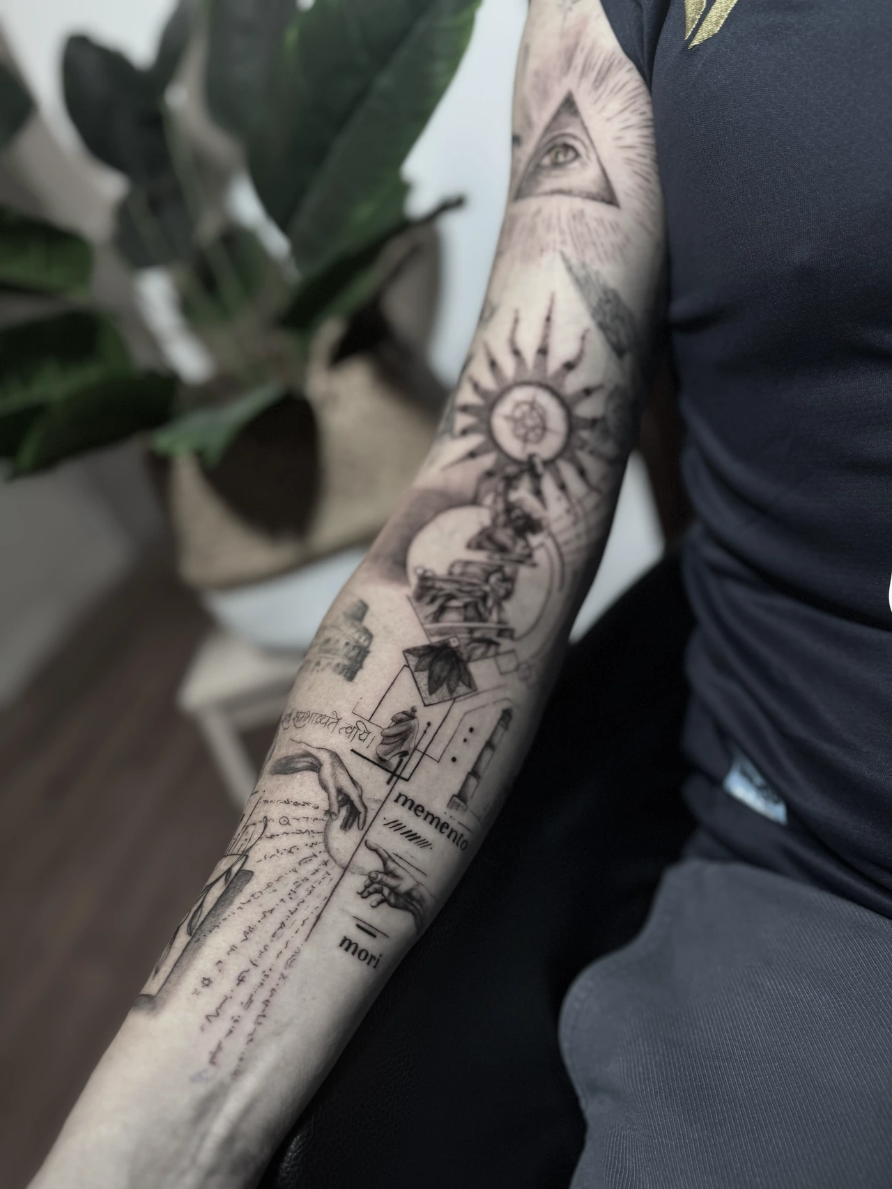 Tatuaje de autor de Guilhermo Gontijo, proyecto 8