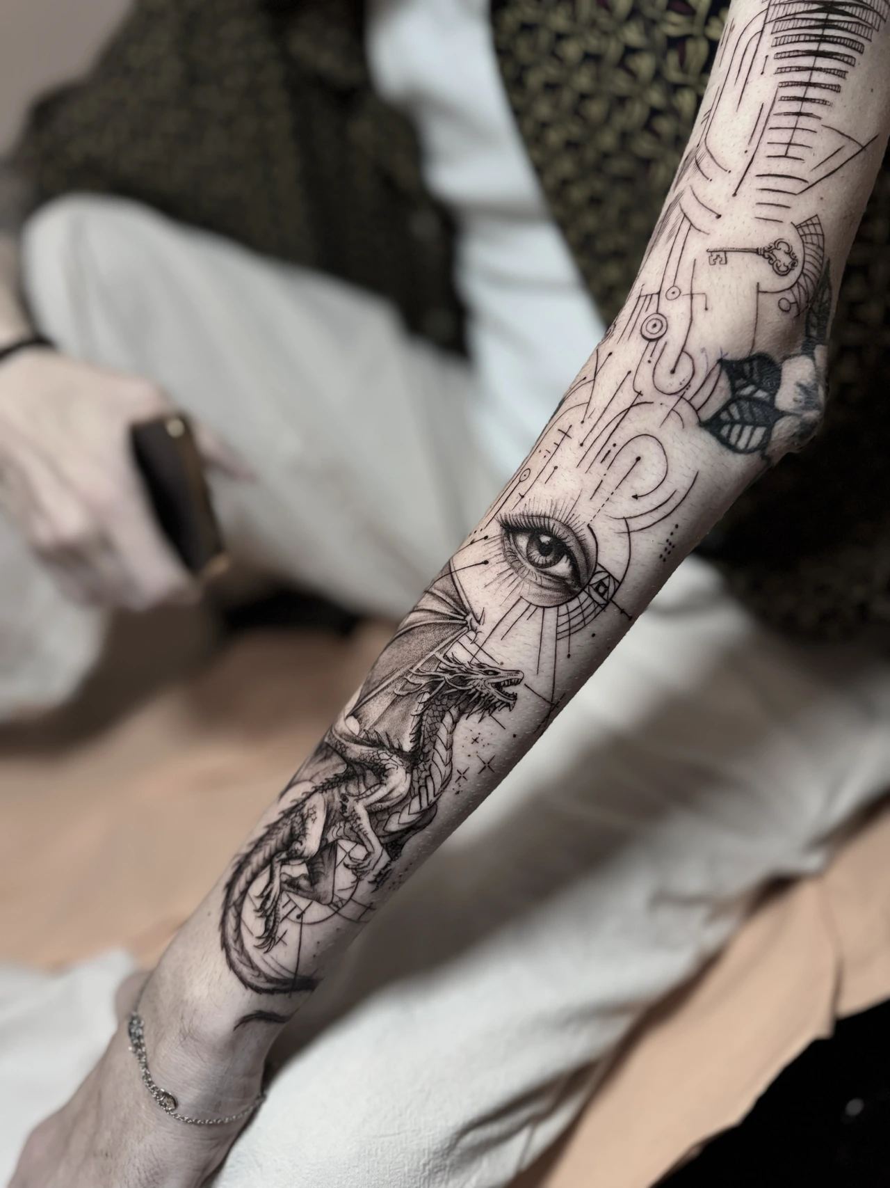 Tatuaje de autor de Guilhermo Gontijo, proyecto 5