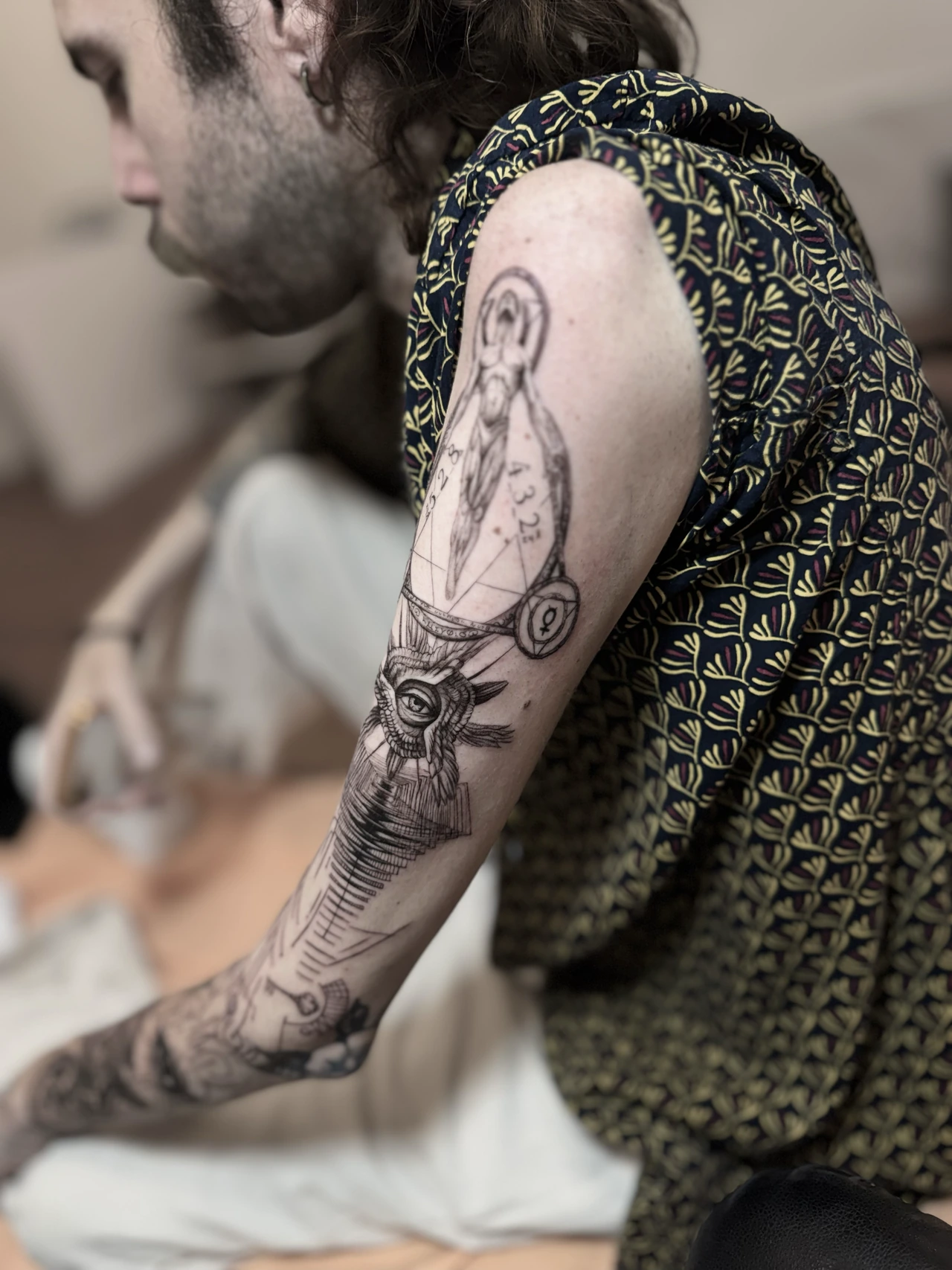 Tatuaje de autor de Guilhermo Gontijo, proyecto 10