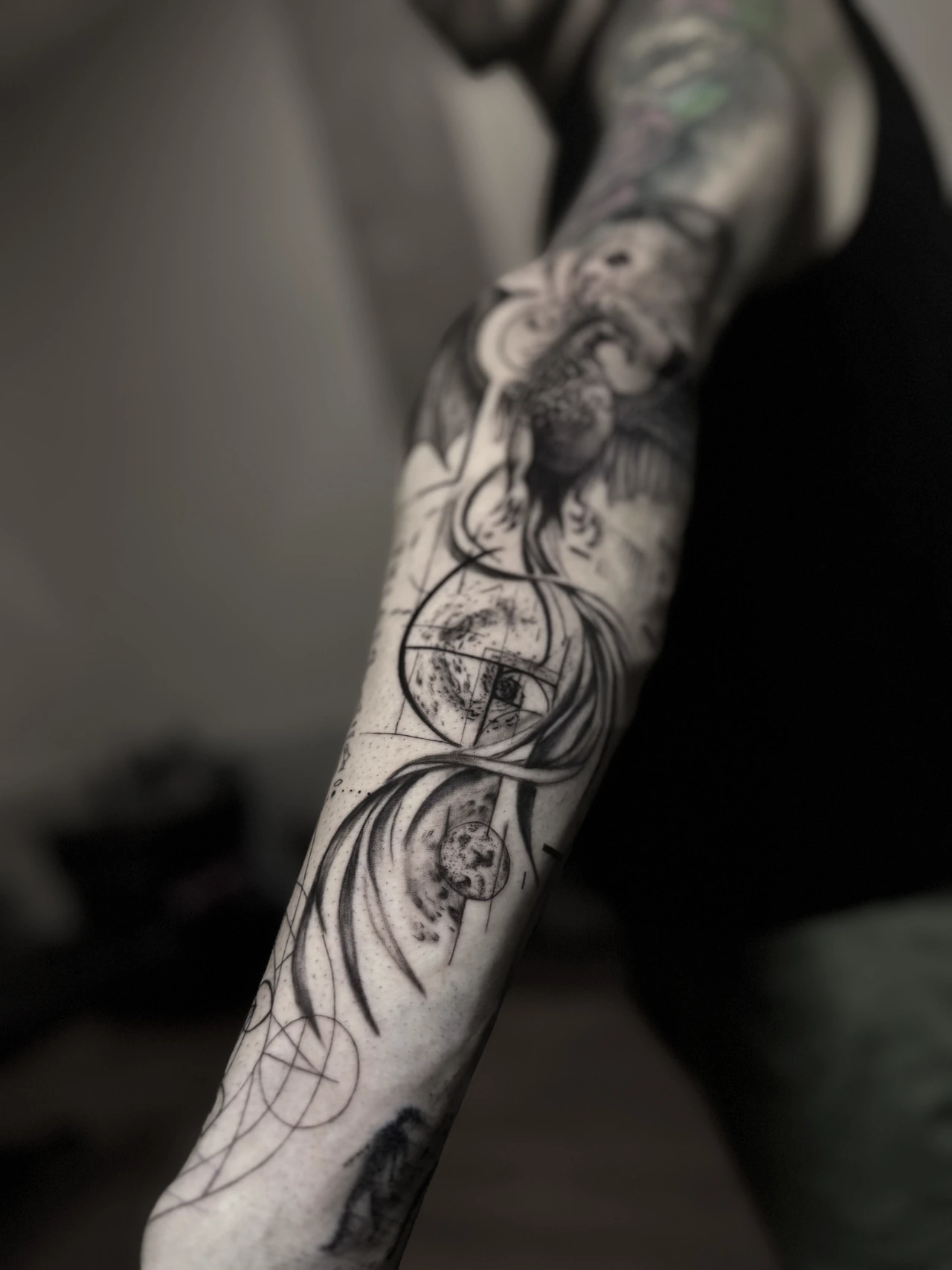 Tatuaje de autor de Guilhermo Gontijo, proyecto 3